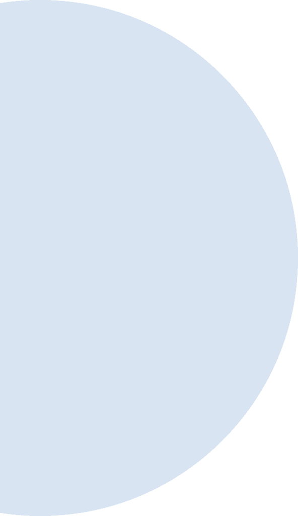 צורה אליפטית גדולה בצבע תכלת בהיר ממלאת את רוב הדף, נמשכת מעבר לקצה השמאלי והתחתון, עם רקע שחור בצד ימין.